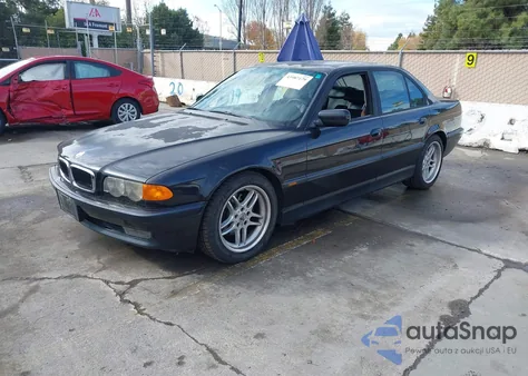 1999 BMW 740Ia from USA, damaged, VIN WBAGG8339XDN75308
